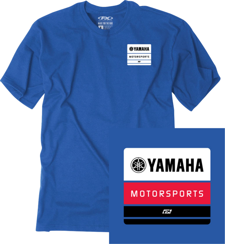 Factory Effex Yamaha Phase T-Shirt - Royal - Large 29-87214