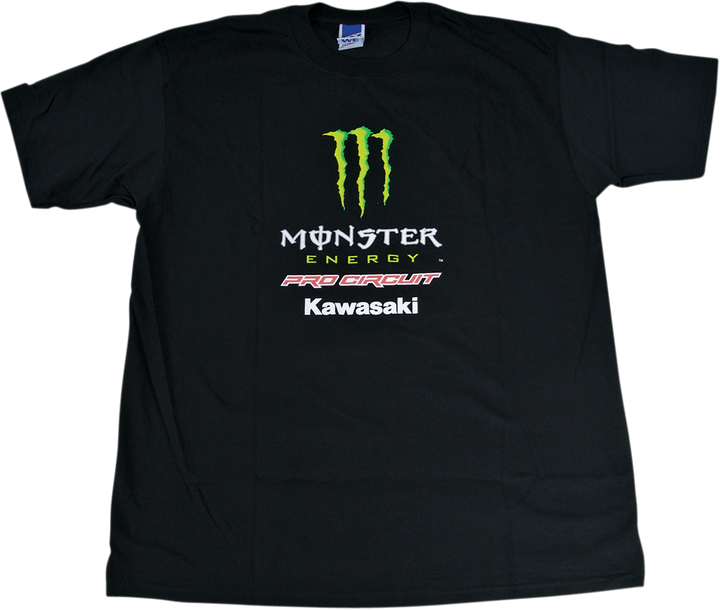 Pro Circuit Team Monster T-Shirt - Black - Xl PC0126-0240