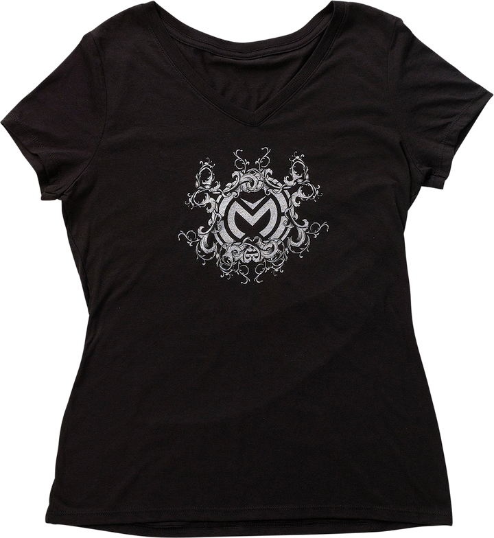 Moose Offroad Women'S Filigree T-Shirt - Black - Small 3031-4024