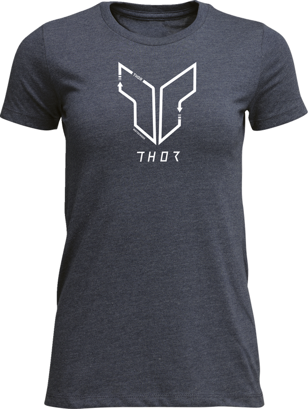 Thor Women'S Trax T-Shirt - Navy - Large 3031-4306