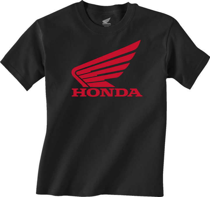Honda Apparel Youth Honda Wing T-Shirt - Black - Xl NP21S-Y3033-XL