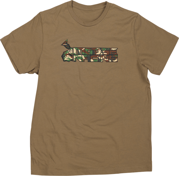 Moose Offroad Youth Camo T-Shirt - Tan - Large 3032-3688