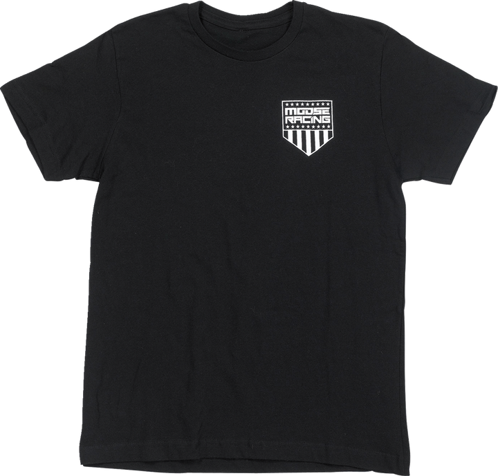 Moose Offroad Youth Salute T-Shirt - Black - Medium 3032-3691