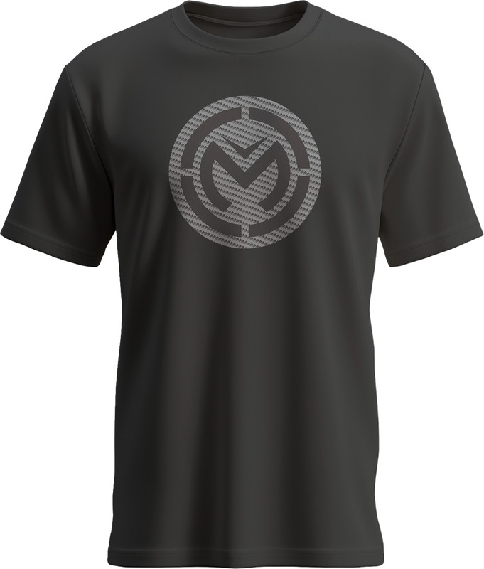 Moose Offroad Youth Carbonizer T-Shirt - Black - Small 3032-3813