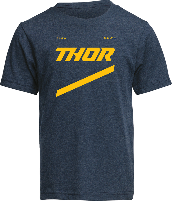 Thor Youth Brave T-Shirt - Navy - Small 3032-3848