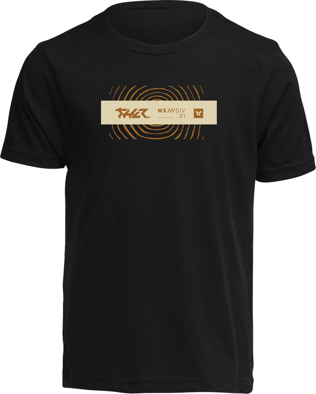 Thor Youth Mind Control T-Shirt - Black - Xs 3032-3901