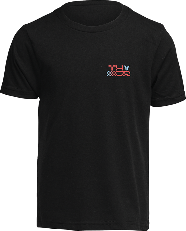 Thor Youth Vantage T-Shirt - Black - Xl 3032-3920