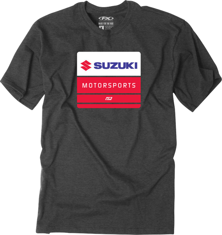 Factory Effex Youth Suzuki Phase T-Shirt - Heather Charcoal - Xl 29-83406