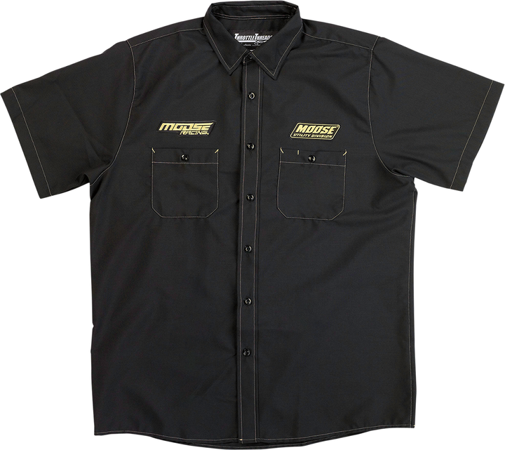 Moose Offroad Moose Racing Shop Shirt - Black - Small MSR01S8RDSM