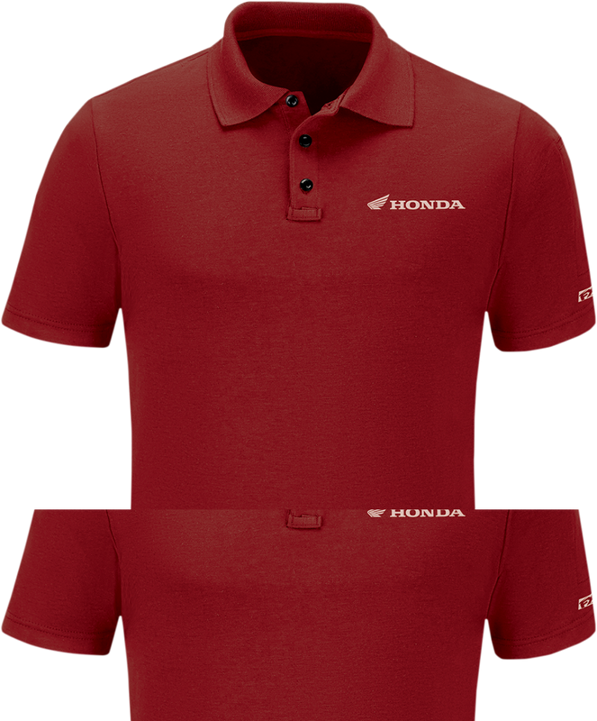 Factory Effex Honda Polo Shirt - Red - Medium 25-85302