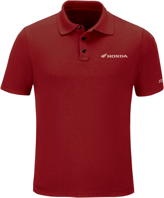 Factory Effex Honda Polo Shirt - Red - Large 25-85304