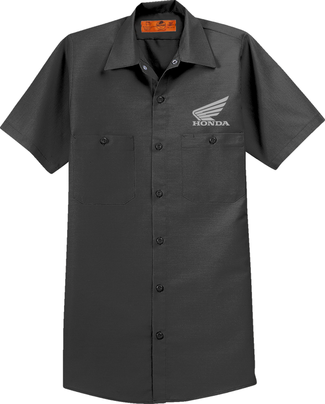 Honda Apparel Honda Work Shirt - Charcoal - 2Xl NP21S-M3024-2X