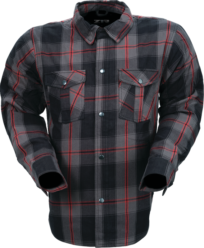 Z1R Ashwood Flannel - Red - 3Xl 3040-3298