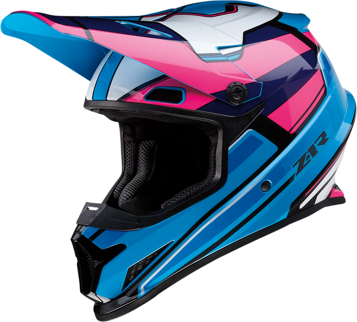 Z1R Rise Helmet - Mc - Pink/Blue - Xl 0110-7188