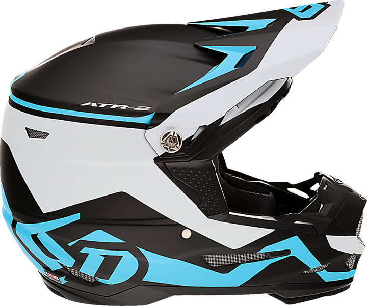6D Helmets Atr-2 Helmet - Drive - Cyan - Xs 301296