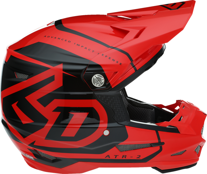 6D Helmets Atr-2 Helmet - Torque - Red - Large 485013