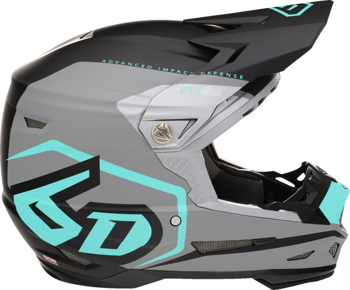 6D Helmets Atr-2 Helmet - Delta - Teal - 2Xl 551487