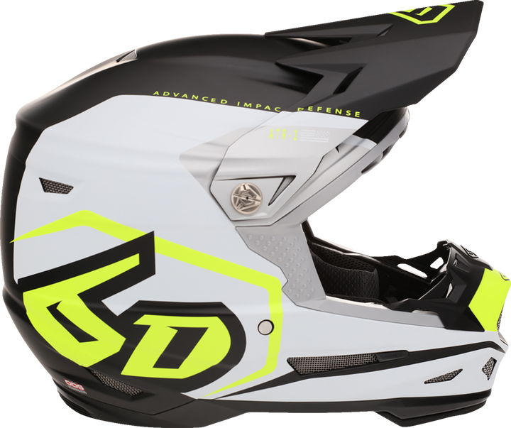 6D Helmets Atr-2 Helmet - Delta - Neon Yellow - Xs 556966