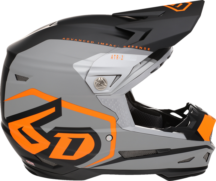 6D Helmets Atr-2 Helmet - Delta - Neon Orange - Large 561714