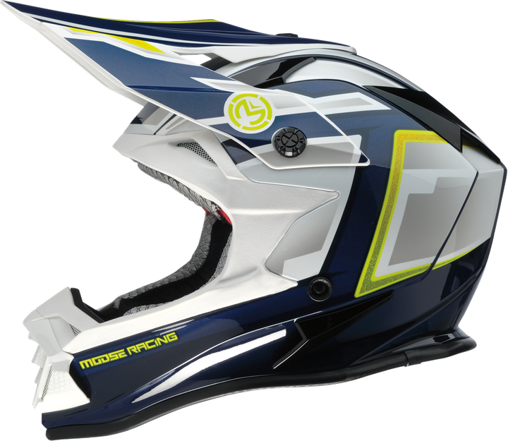 Moose Offroad Mr3 Helmet - F.A.F. - White/Navy/Green - Xl 0110-8946