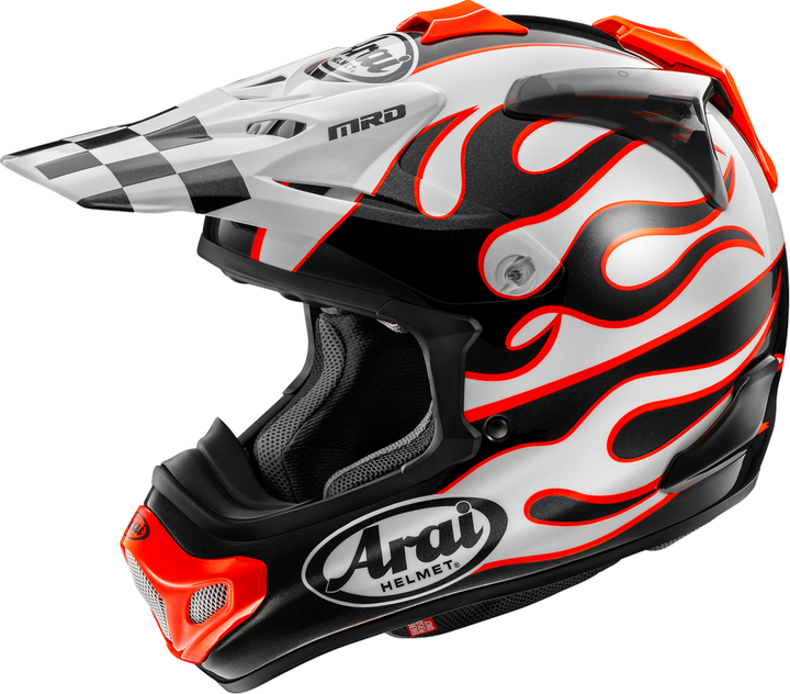 Arai Helmets Vx-Pro4 Helmet - Flame - White - Xs 0110-8953