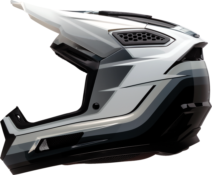 Z1R Dirt Maxx Helmet - Vortex - Black/White/Gray - Small 0110-9347
