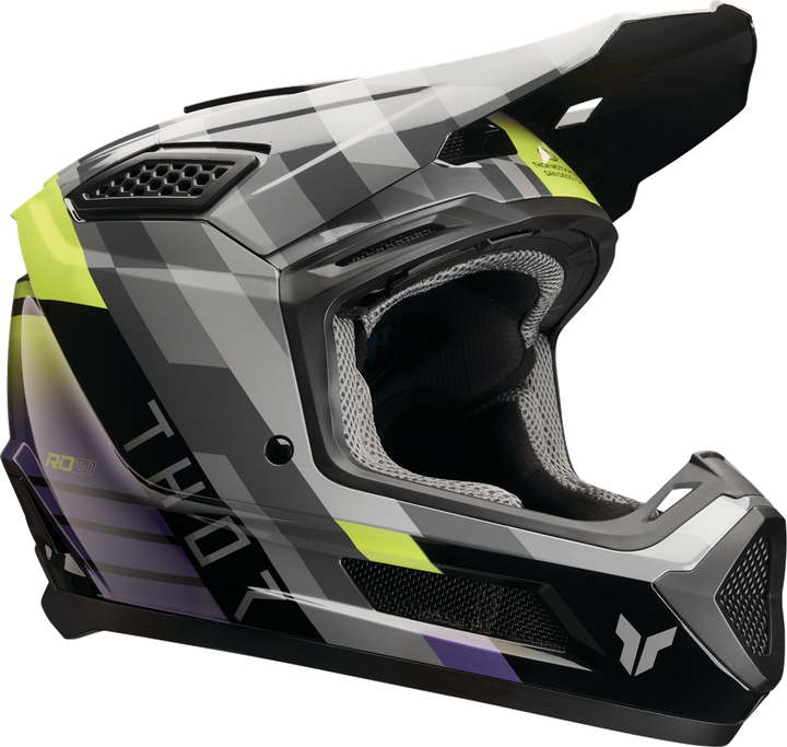 Thor Fleet Helmet - Camber - Black/Purple - 2Xl 0110-9416