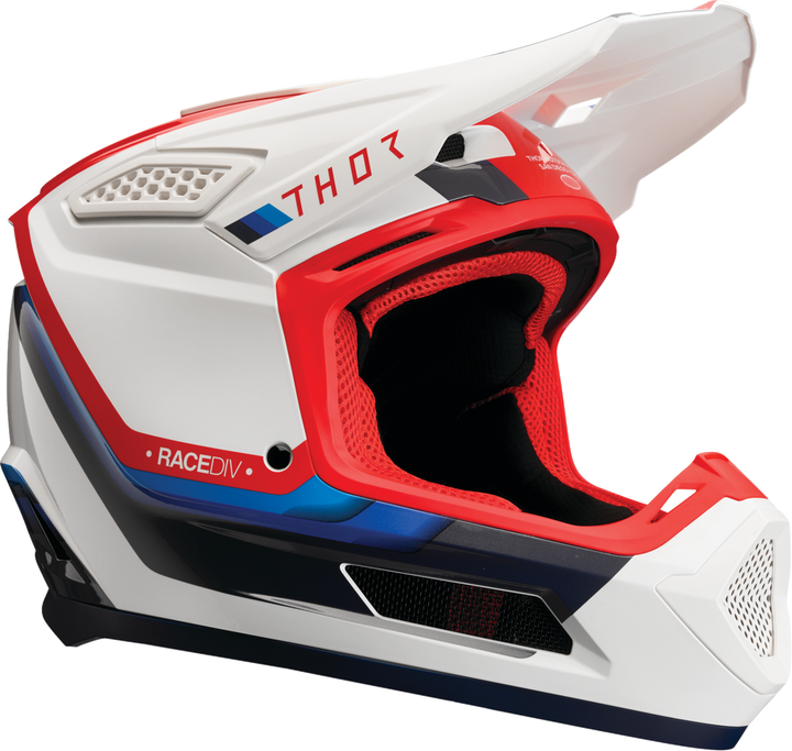 Thor Fleet Helmet - Defy - White/Red/Blue - 2Xl 0110-9446