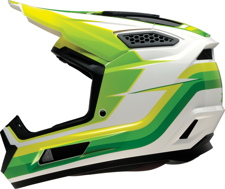 Z1R Dirt Maxx Helmet - Vortex - White/Green - 4Xl 0110-9736
