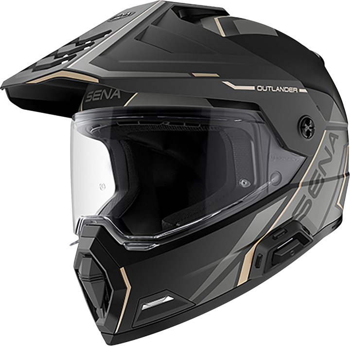 Sena Outlander Helmet - Matte Black - Small OUTLANDER-MB00S1