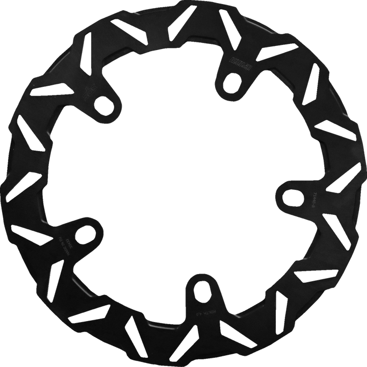 Sbs Designed By Kodlin Brake Rotor - Black - Front 7144E-B