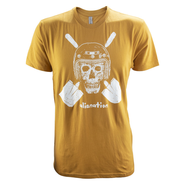 Alienation Undead Trailboss Unisex Cotton T-Shirt XL Gold 231432