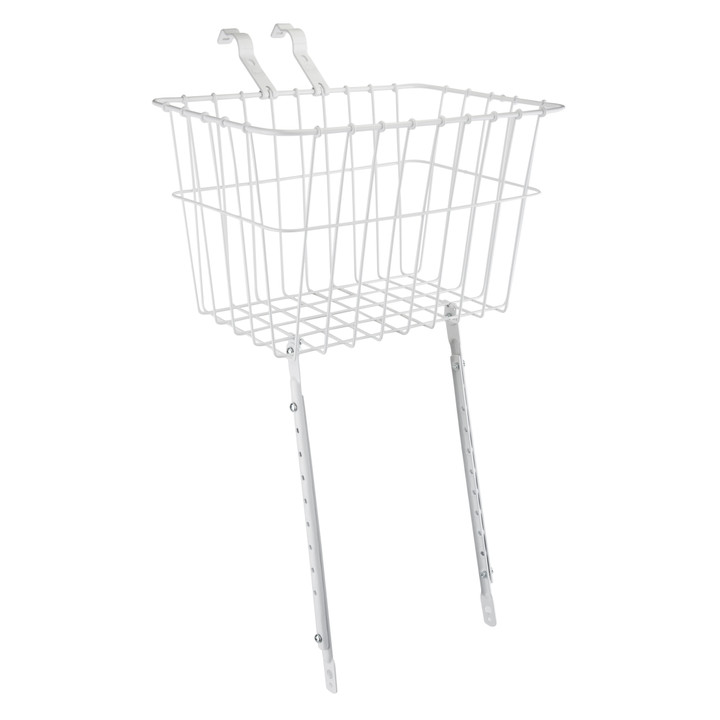 Wald Products Steel Bicycle Front Basket 14x9x9" 198WH