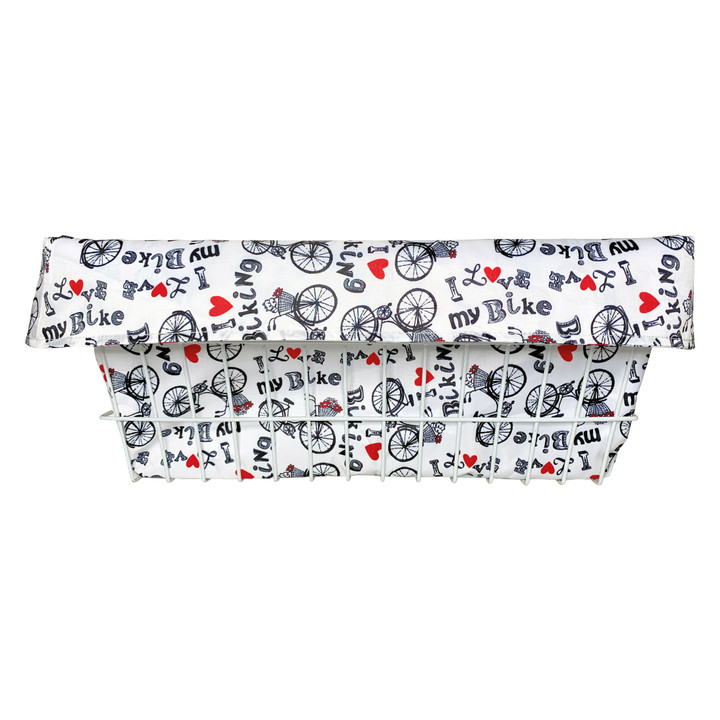 Reversible Trike Basket Liner Trike XL I Love My Bike TL-XL-LOVEMYBIKE