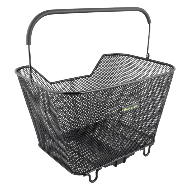 Racktime Steel/Vinyl BaskIt 2.0 Bike Basket 16.9x11.4x12.2" 23007