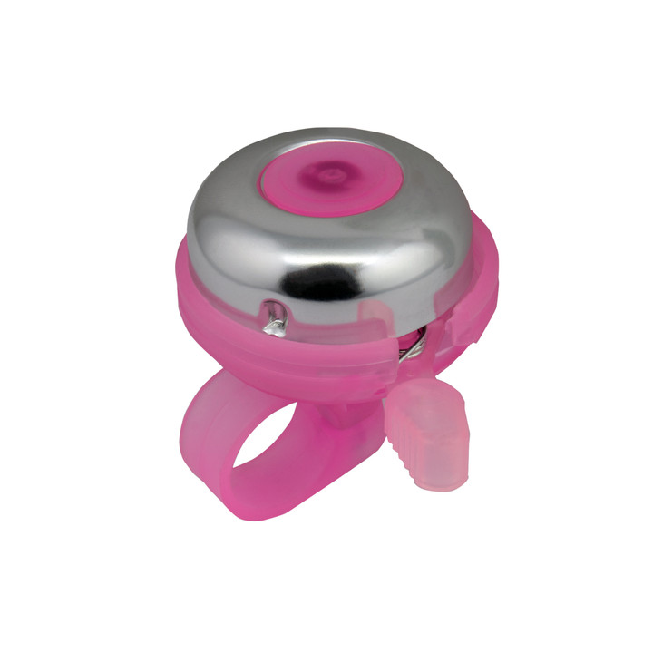 Sunlite Bicycle Bell Translucent Plastic Pink 95859