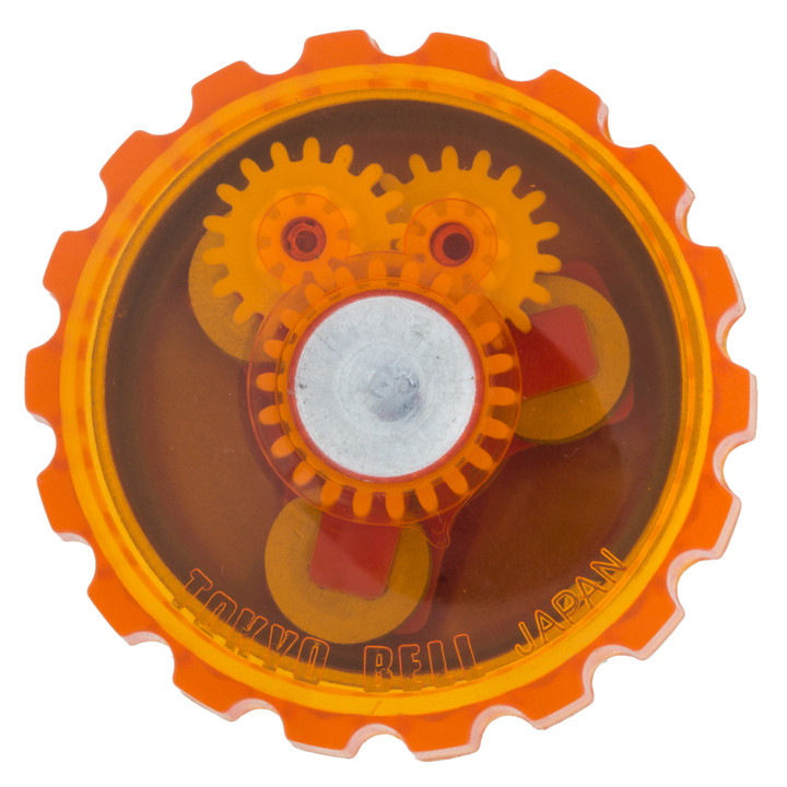 Mirrycle Incredibell Jelli Bike Bell Tangerine 20-JLBO