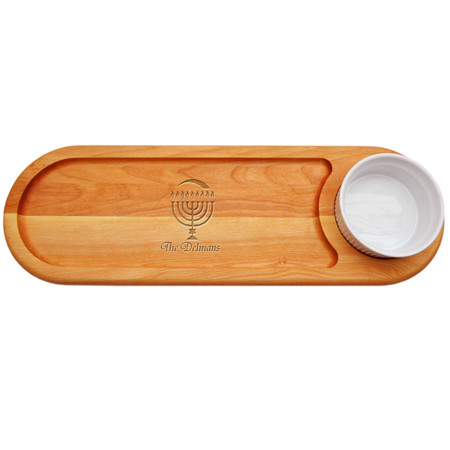 EVERYDAY BOARD: DIP & SERVE PERSONALIZED MENORAH