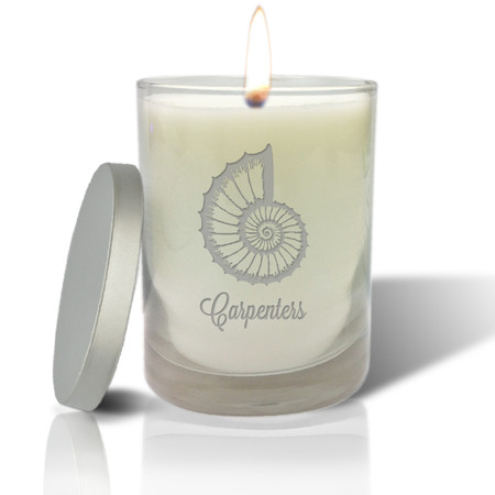 Soy Glass Candle - Spiral Shell