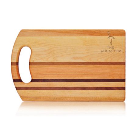 Integrity Bread Board 14" X 9" - Personalized Flamingo #2