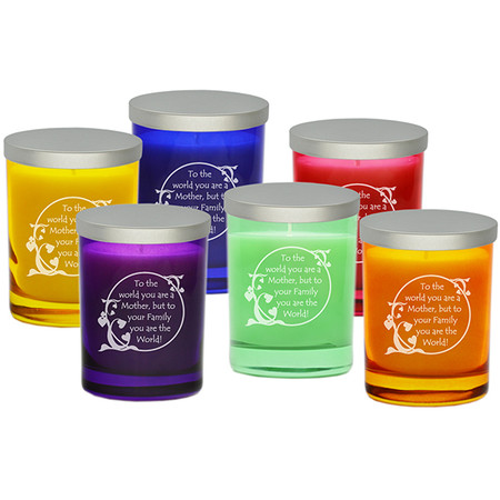 Gem Collection Soy Glass Candle - Mom's The World!