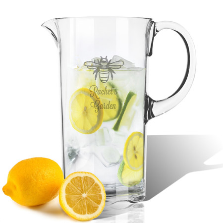 PERSONALIZED BEE PITCHER  (Unbreakable)