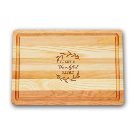Medium Master Cutting Boards 14.5" X 10" - Grate Thankful Blessed
