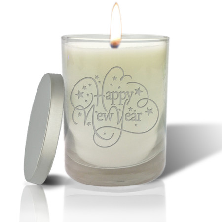 Soy Glass Candle - Happy New Year
