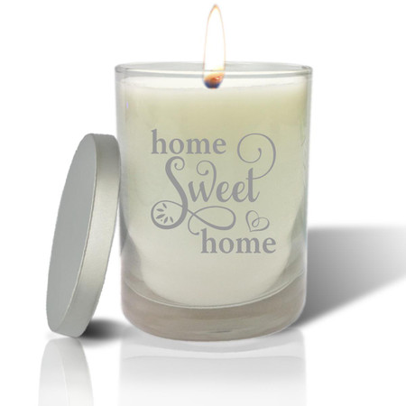 Soy Glass Candle - Home Sweet Home