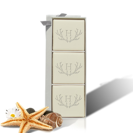 Eco-Luxury Mini Hostess - Antler with Single Initial