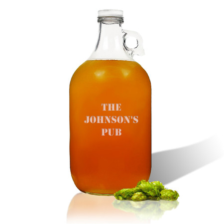PERSONALIZED, GROWLER 64oz -PERSONALIZED