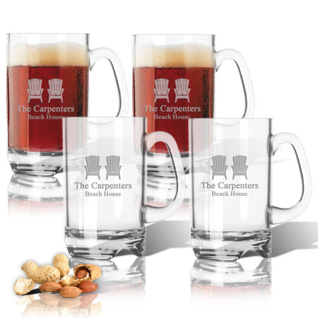 Tritan Sports Mug 16oz (Set of 4)(Beach/Nautical)