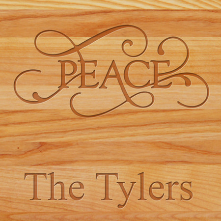 Cutting Board - Personalized (PEACE WITH NAME)