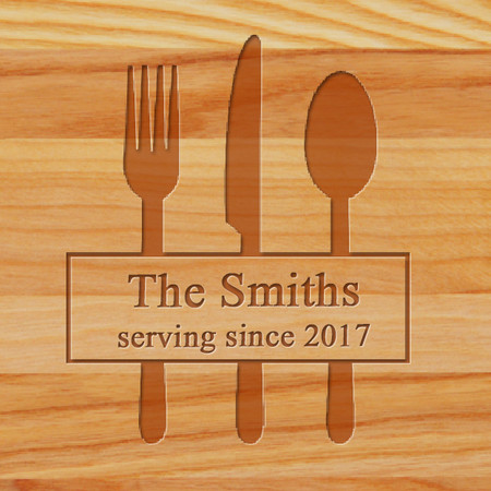 Cutting Board - Personalized (SERVING SINCE)